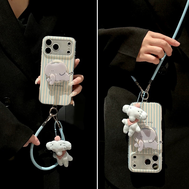Rotating Striped Elephant Magnetic Stand Suitable for Samsung S26 Ultra/S24+Note20/A34/A17/S22 Phone Case A25/S26/A73 Crossbody S21Fe/A56/A57 Soft A52S Rotating Striped Elephant Magnetic Stand Suitable for Samsung S26 Ultra/S24+Note20/A34/A17/S22 Phone Case A25/S26/A73 Crossbody S21Fe/A56/A57 Soft A52S