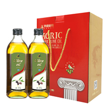 AGRIC Aglis Greece original imported pure olive oil 1000ml * 2 gift box Dragon Boat Festival gift box group purchase