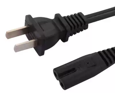 Sumei NSURE electric cake charging wire warm hand warm treasure electric hand warm treasure AC220V two 2 holes electric hand warming 8 character power cord