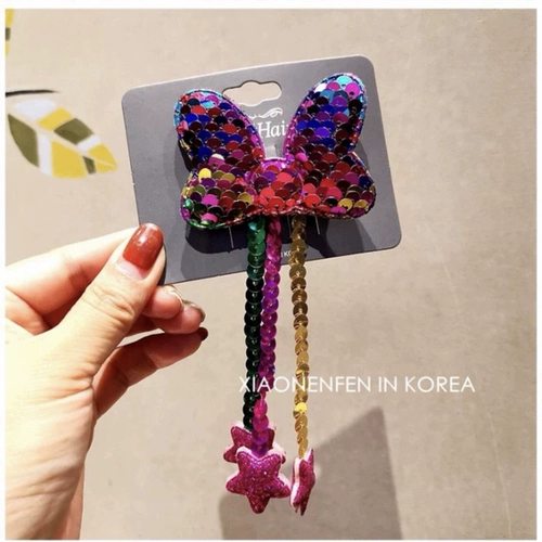 Аксессуар для волос, карточки, заколка для волос с бантиком с аксессуарами, в корейском стиле, DIY