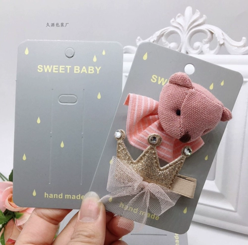 Заколка для волос с бантиком, барсетка, упаковка, аксессуар для волос ручной работы, аксессуары