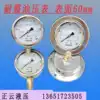 Shock-resistant hydraulic pressure gauge YN60 hydraulic pressure gauge LAB-70 100 150 250 350 400 Radial backing 1 4