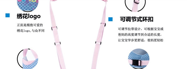 Bé tập đi với trẻ sơ sinh an toàn khi đi bộ chống vỡ mùa hè chống vỡ đôi mùa hè cho bé tập đi - Dây đeo / Đi bộ Wings / Các vật dụng ngoài trời địu em bé 4 tháng tuổi