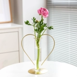 Ваза гостиная цветочный вставка стеклян