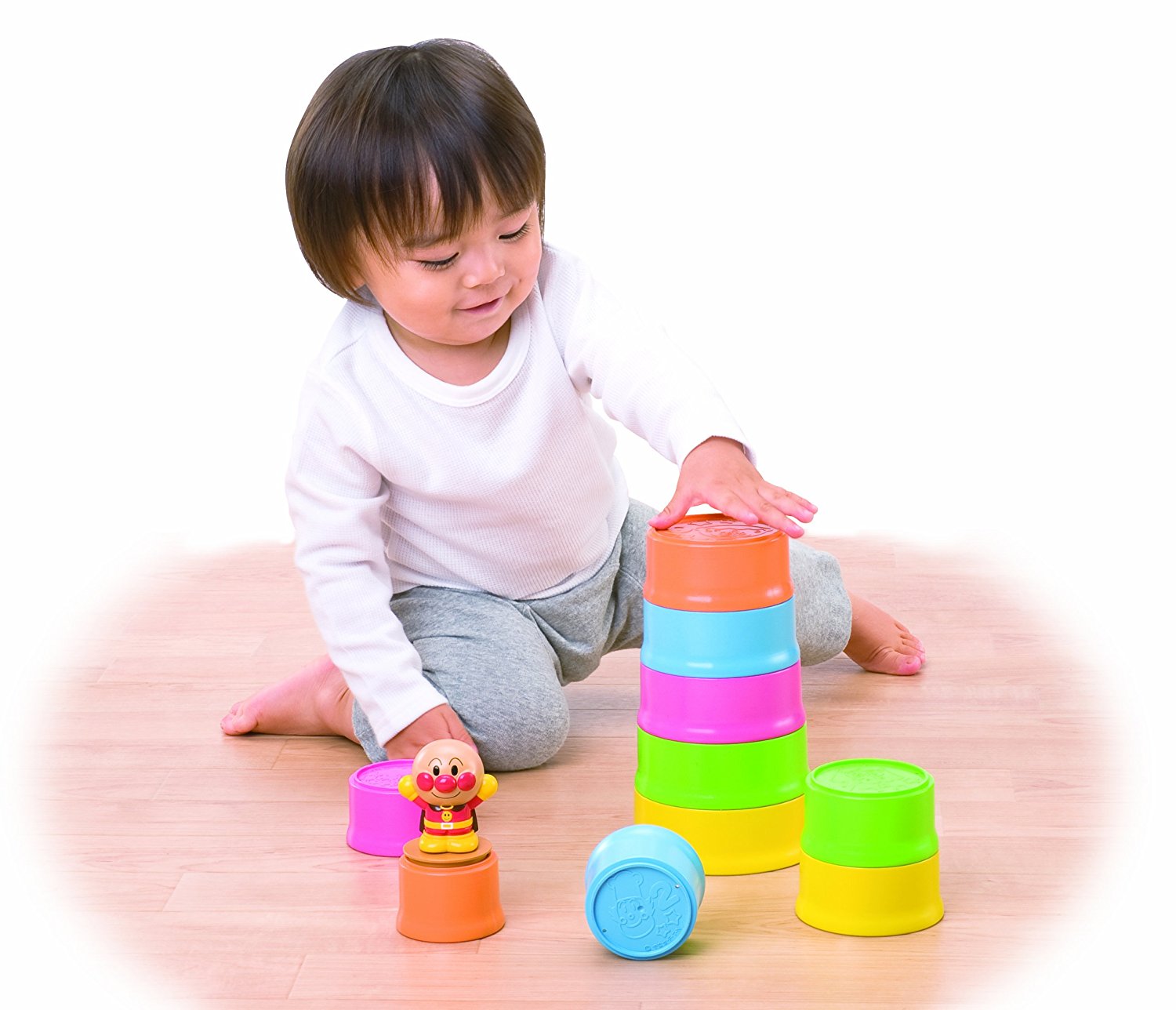 Spot Japan Anpanman Children's Stacking Music Development Intellectual Toys