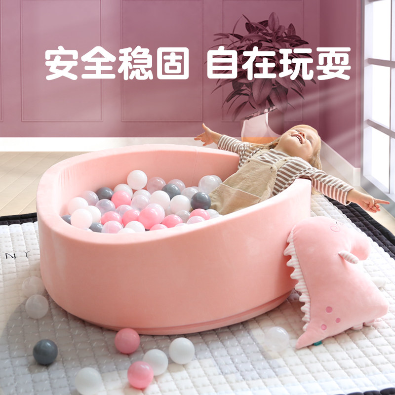 Baby Marine Ball Harmless Tasteless Marine Ball Pool Fence Wave Polo Pool Baby Boy Nets Red Home Playground Indoor