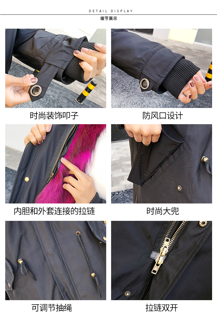 Manteau de fourrure femme - Ref 3174621 Image 15