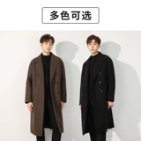 Зимний стеганый плащ, куртка, шерстяное пальто, увеличенная толщина