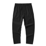 Шелковые летние тонкие штаны для отдыха, свободный прямой крой