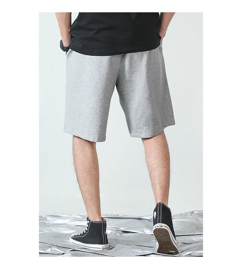 Quần short thể thao nam size lớn 5 quần rộng quần âu đi biển quần mùa hè Phiên bản Hàn Quốc của xu hướng quần nam rộng - Quần thể thao quần thể thao nữ dài