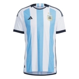Zagai Sports Adidas Argentine 2022 Кубка мира версии для домашнего игрока футбольная форма Messi Jersey HF2157