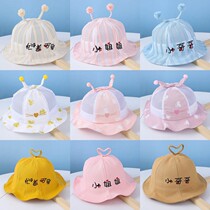 2022 New Summer Slim baby hat Men and women Baby cute super cute Catches Hood Sunscreen Sunhat Tide