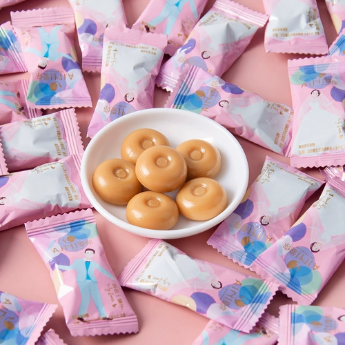 Золотая корона Кокосовое молоко Оригинальное твердый сахар 500G Свадьба Свадьба Свадебная конфеты Оптовая полнолуние банкет с кокосовыми конфетами