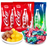 Wanhe Coca -cola Flavor Hard Sugar 350GX3 Сумки конфеты Оптовые закуски пищевая лимонная сода Спрайт Спрайт.