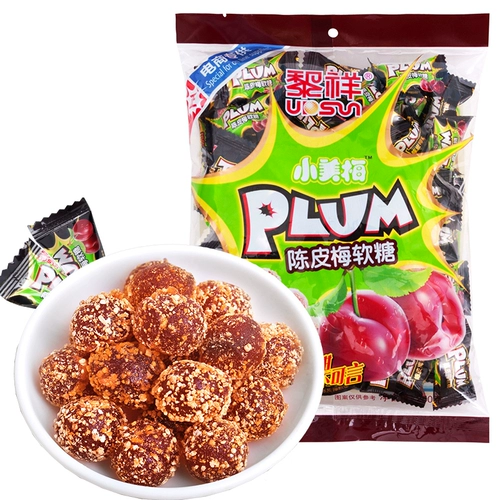 Lixiang Chenpi Plum Fudge 208GX4 Основные конфеты Оптовая сеть красного заварного заварного сахара.