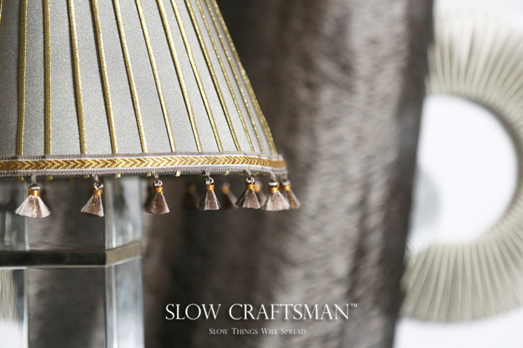 Кружевная кайма slow craftsman出口欧洲高端格伦系列 窗帘窗幔抱枕流苏穗花边
