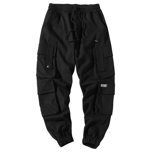 Multi -Cpocket Machine Energy Женская одежда Diablo -Loose Parnepence Bints красивые улицы Bf Spring и осень, тонкие брюки из букета