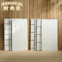 Nordic style tile toilet bread brick 300x600 kitchen wall kitchen kitchen tile bathroom cube pure white brick