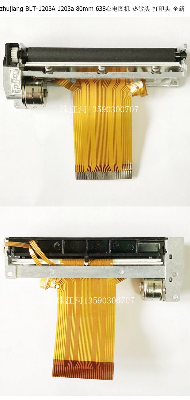 Zhujiang BLT-1203A 1203a 80mm 638 đầu điện tâm đồ in đầu mới - Phụ kiện máy in bình mực máy in