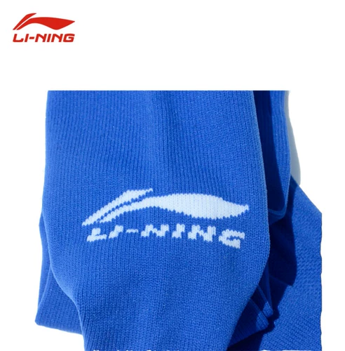 Li Ning, футбольные нескользящие дышащие эластичные носки, увеличенная толщина, впитывают пот и запах