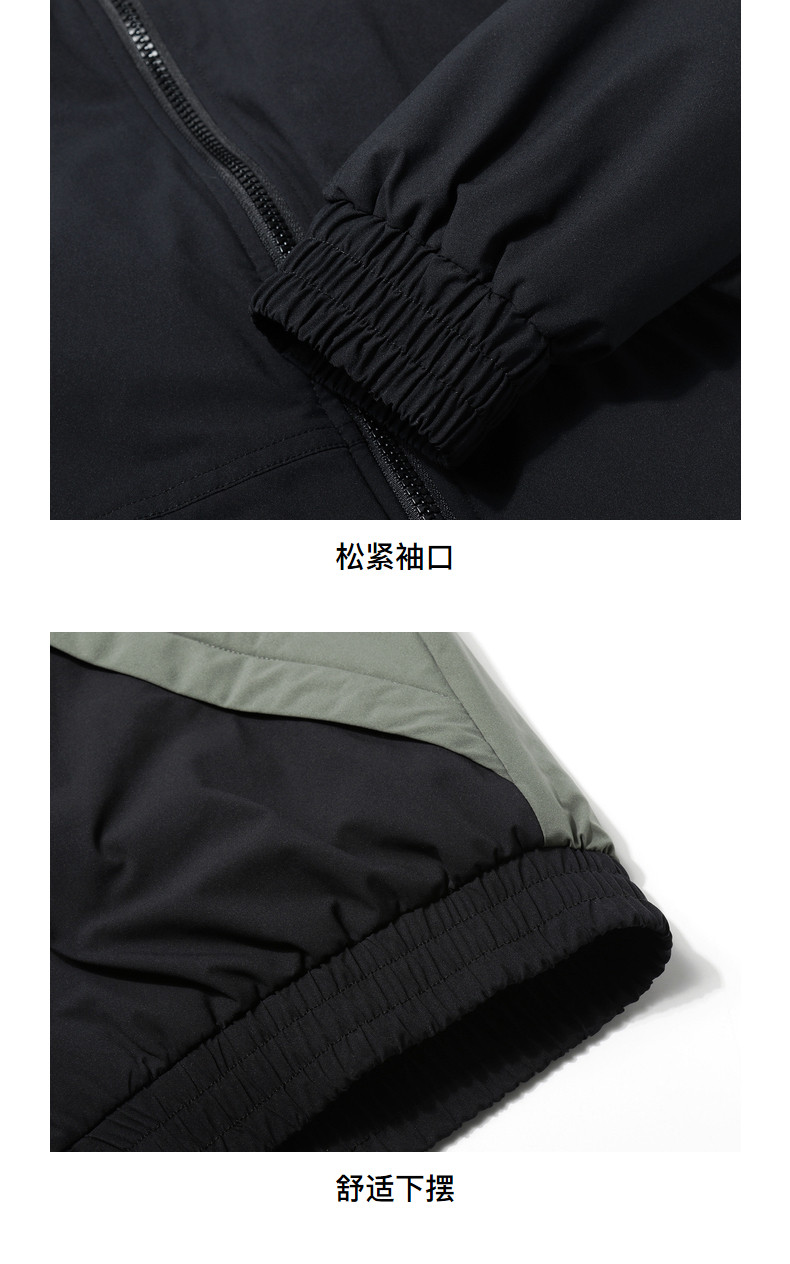 七匹狼 2020年秋冬新品 男短款棉服外套 填充美国杜邦棉 图48