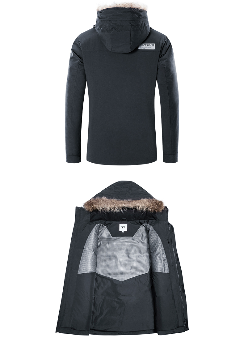 小神价 七匹狼 19冬季新款  多口袋猎装风 90%鹅绒 男防风羽绒服 抗-10℃ 图18