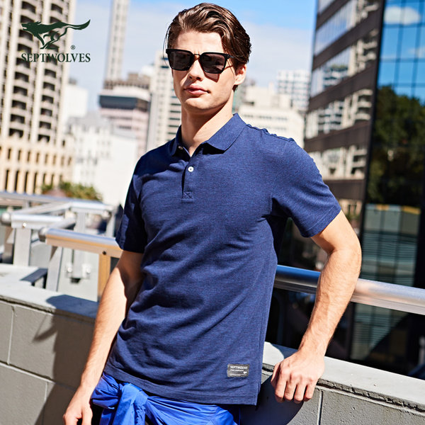 七匹狼 18年夏季新款 纯棉 男式翻领短袖POLO衫 天猫优惠券折后¥99包邮(¥159-60)多色可选 七匹狼 18年夏季新款 纯棉 男式翻领短袖POLO衫 天猫优惠券折后¥99包邮(¥159-60)多色可选