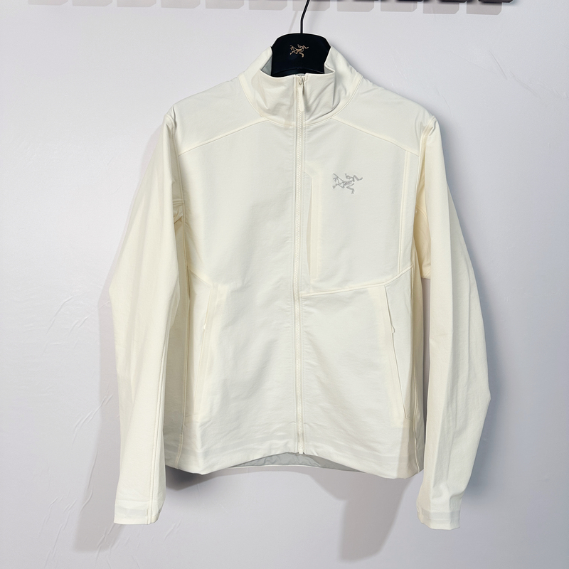 Authentic Arc'Teryx Gamma Jacket, Stand-Up Collar, Windproof Softshell Long-Sleeve Jacket, Women's Model Authentic Arc'Teryx Gamma Jacket, Stand-Up Collar, Windproof Softshell Long-Sleeve Jacket, Women's Model