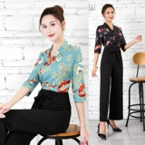 Массаж ног ног ванна сауна техник костюм брюки Новая красота спа -салон -клуб рабочая одежда отель для ног ванна рабочая одежда