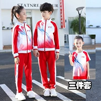Осенняя форма для школьников, школьный спортивный детский комплект для детского сада, 3 предмета, детская одежда, семейный стиль