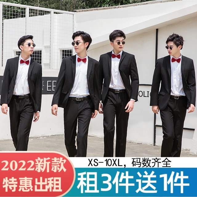 Out Rental Summer Big Code Companion Dress Brewed Chorus Inron Wind Wedding Suit Waistcoat suit Suit Dress Dress-Taobao