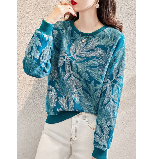 Brand sweater women's early spring and autumn 2022 new small hot style loose fashion European goods and foreign style tops