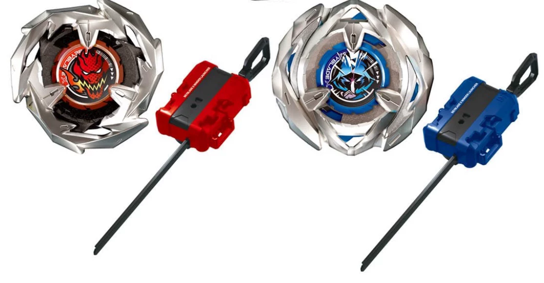 Юла Beyblade (Takara Tomy) BX-17 набор для битвы — 2 гиро, арена и передатчики