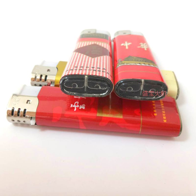 Thuốc lá dùng một lần bật lửa thông thường nhà thời trang sáng tạo dày chống cháy nổ quảng cáo tùy chỉnh 50 nhà sản xuất - Bật lửa bật lửa điện