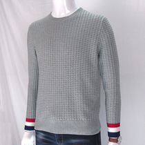 Shangbili 2020 Spring and Autumn Striped Knitted Sweater Youth Fashion Personality Pullover Mens Winter Sweater Tide