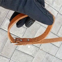 80s 53 Artillery Pure Leather Strapping with fixed belt Outdoor multifunctional protection with military fans DIY