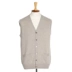 Gia đình cashmere mùa thu và mùa đông nam mới áo len cashmere cổ chữ V kinh doanh bình thường bên trong vest dệt kim cỡ lớn áo len không tay nam Dệt kim Vest