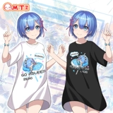 馒头社 Двухмерное аниме -окружение, начиная с скребки, хлопок, некачественный белый t -мала, короткие рукава