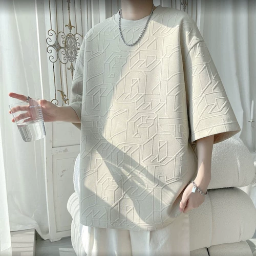 Tide, трендовая футболка с коротким рукавом, в американском стиле, свободный крой, подходит для подростков