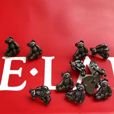 (Buy 2 get 1) Limited Menie weenie bear TW mini retro female brooch pin badge male bear