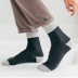 Vớ nam bốn mùa giản dị vớ cotton vớ thể thao vớ màu cotton vớ mồ hôi khử mùi thoáng khí tất dài Vớ bông