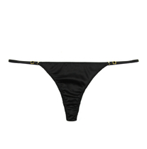 Chen Xiaoman silk thong womens French sexy seamless T pants womens low waist temptation hot passion underwear