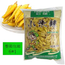 A box of Yunnan specialty Hongbin millet spicy 2000G * 6 bags of soaked chicken claws appetizers
