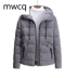 Áo khoác nam ấm áp nam mùa đông MWCQ phiên bản Hàn Quốc của áo khoác cotton mỏng xuống dày đẹp trai - Thể thao xuống áo khoác