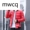 Quần áo cotton mùa đông MWCQ 2018 phiên bản Hàn Quốc của chiếc áo khoác da PU tự làm bằng vải cotton nam màu đỏ M - Quần áo độn bông thể thao áo lông vũ nam cao cấp