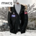 Áo khoác nam MWCQm102d xuống dài phần 2019 áo khoác nam mùa đông mới trùm đầu xuống áo khoác nam màu đen M - Thể thao xuống áo khoác