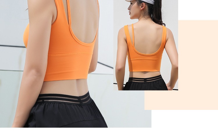 Đồ lót thể thao MWCQ tập hợp mà không có vòng thép chống võng mặc đồ tập thể dục chạy bộ áo ngực yoga - Đồ lót thể thao áo gymshark