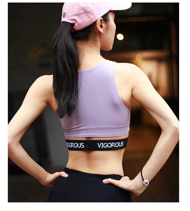 MWCQ thư dưới đồ lót thể thao làm đẹp trở lại nhanh khô áo ngực nữ yoga tập thể dục - Đồ lót thể thao áo tập puma