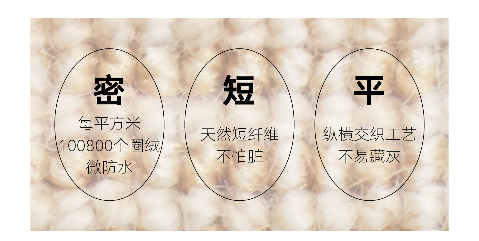 ковер 青山美宿|新游牧系列 地毯耐脏易打理进口羊毛客厅卧室极简高级感