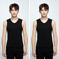 Флисовый черный жилет